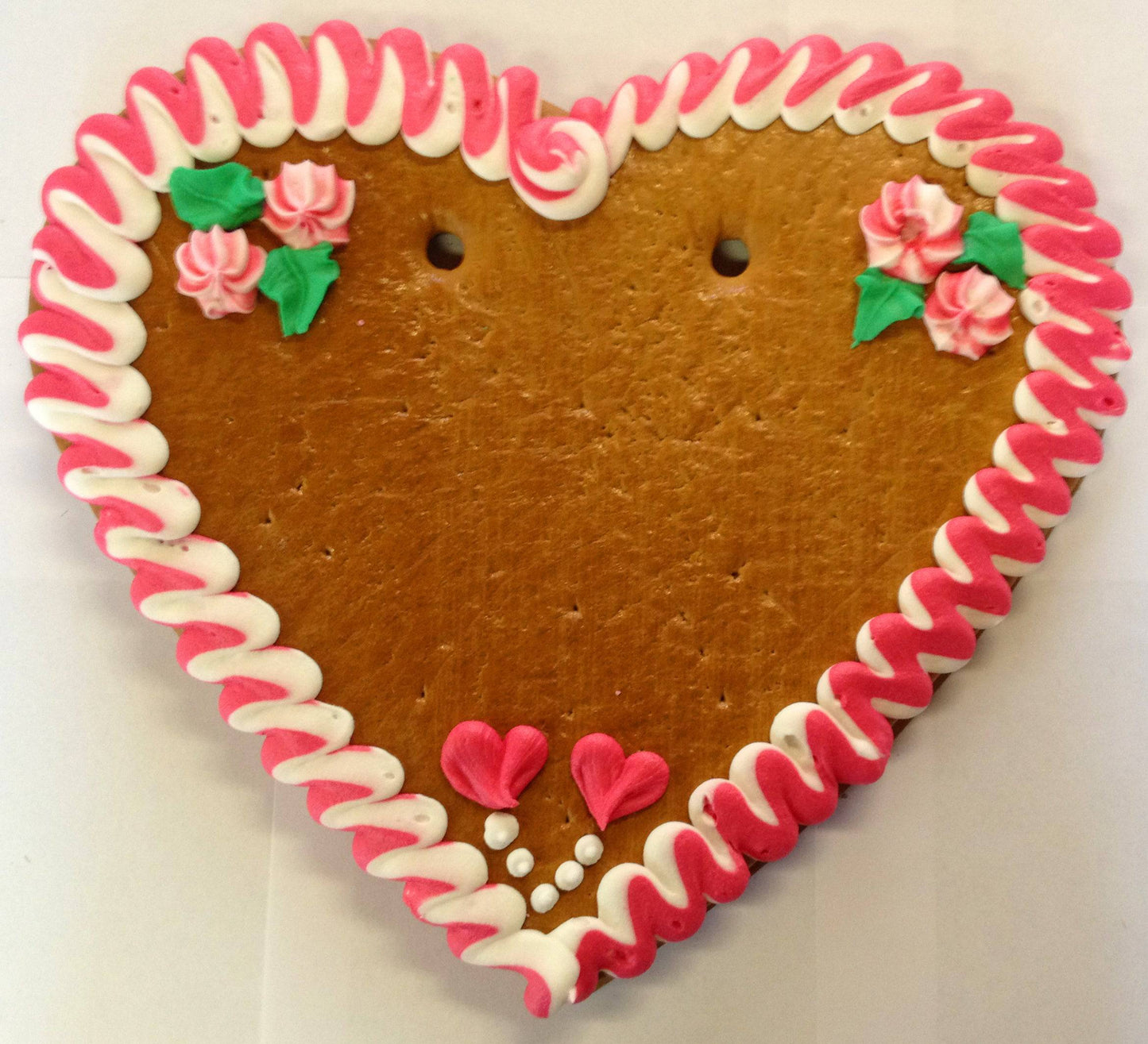 Lebkuchenherz, Rohling 36 cm mit Rand ,8 Stück - Lebkuchenherzen-Fabrik