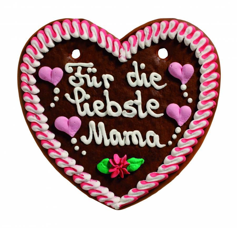 Papa,Oma,Mama,Opa, 1 Lebkuchenherz - Lebkuchenherzen-Fabrik