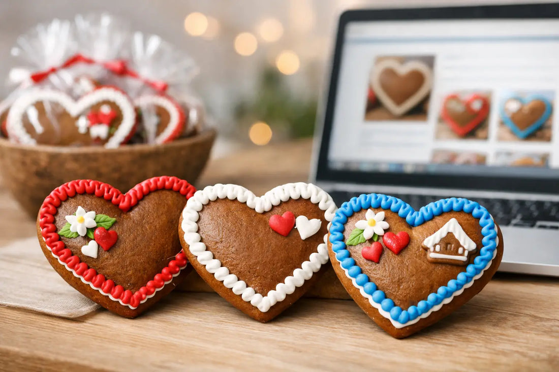 Frische Lebkuchenherzen online kaufen