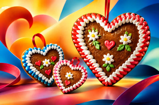 Kleine oder große Lebkuchenherzen: Was passt?