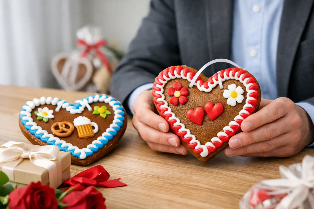 Lebkuchenherz als Geschenk richtig wählen