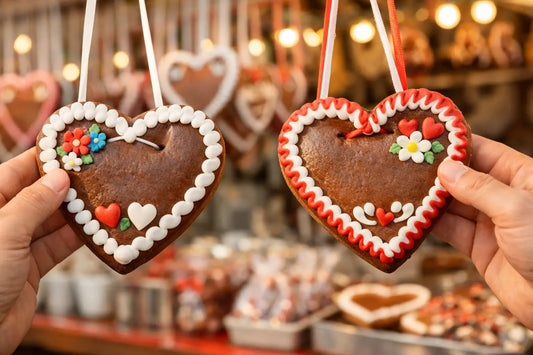 Handbeschriftete Lebkuchenherzen kaufen