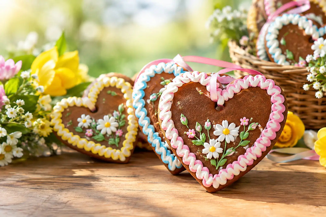 Lebkuchenherzen fürs Frühlingsfest planen