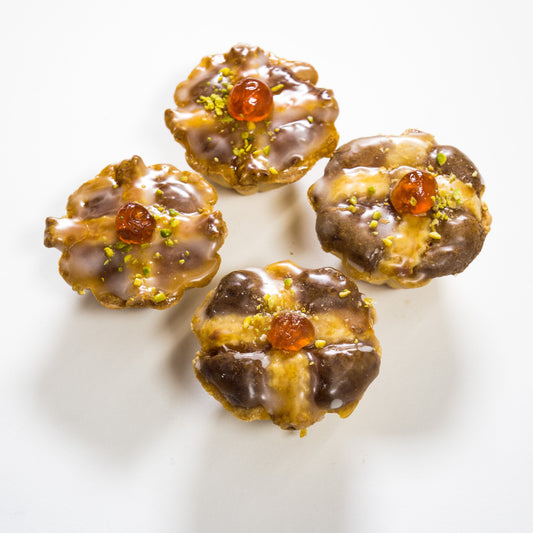 Marzipantörtchen 4er-Pack - Lebkuchenherzen-Fabrik