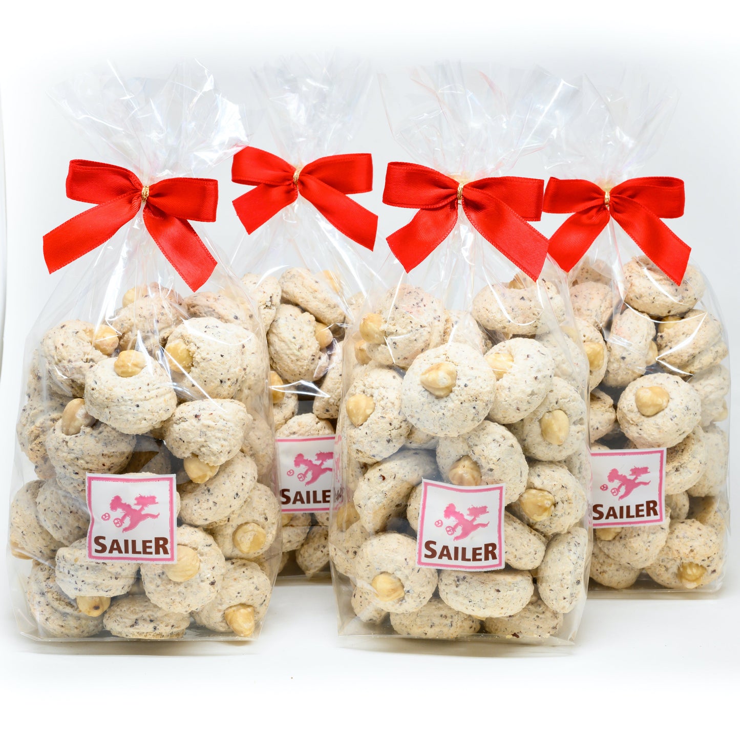 Haselnuss-Makronen - Lebkuchenherzen-Fabrik