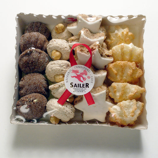 Weihnachtsgebäckmischung - Lebkuchenherzen-Fabrik