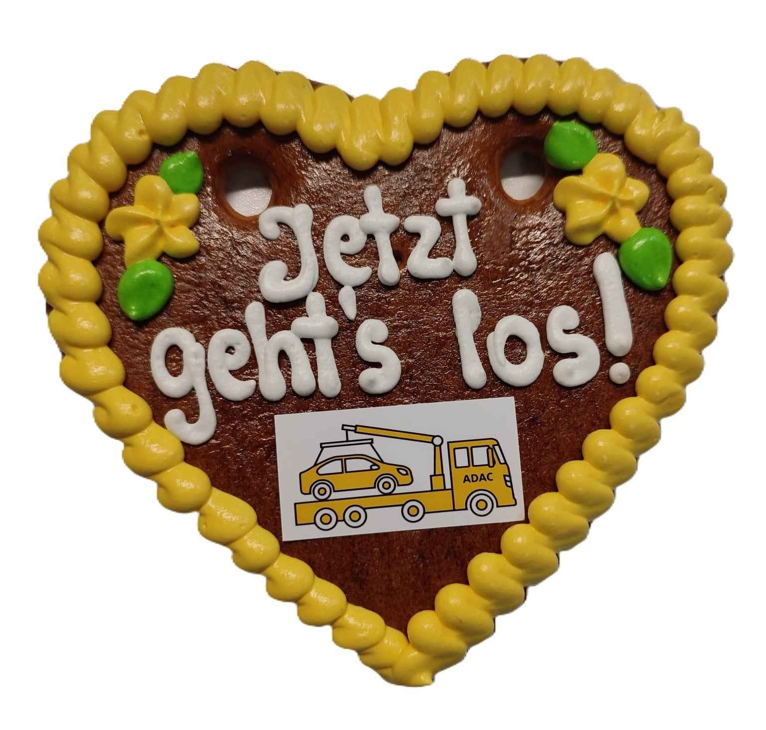 Lebkuchenherzen 17 cm mit Logo | Lebkuchenherzen-Fabrik