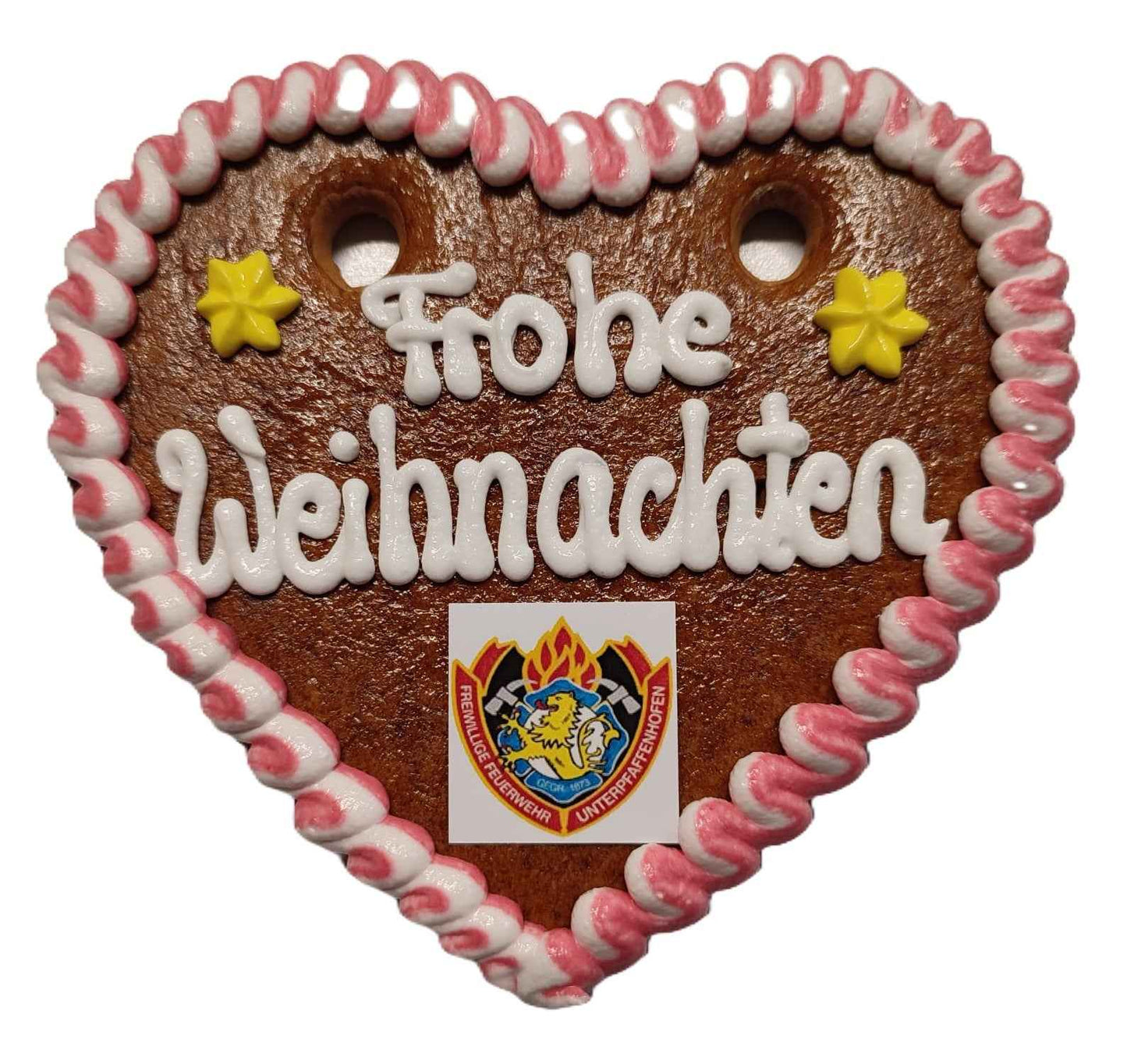 Lebkuchenherzen 17 cm mit Logo | Lebkuchenherzen-Fabrik