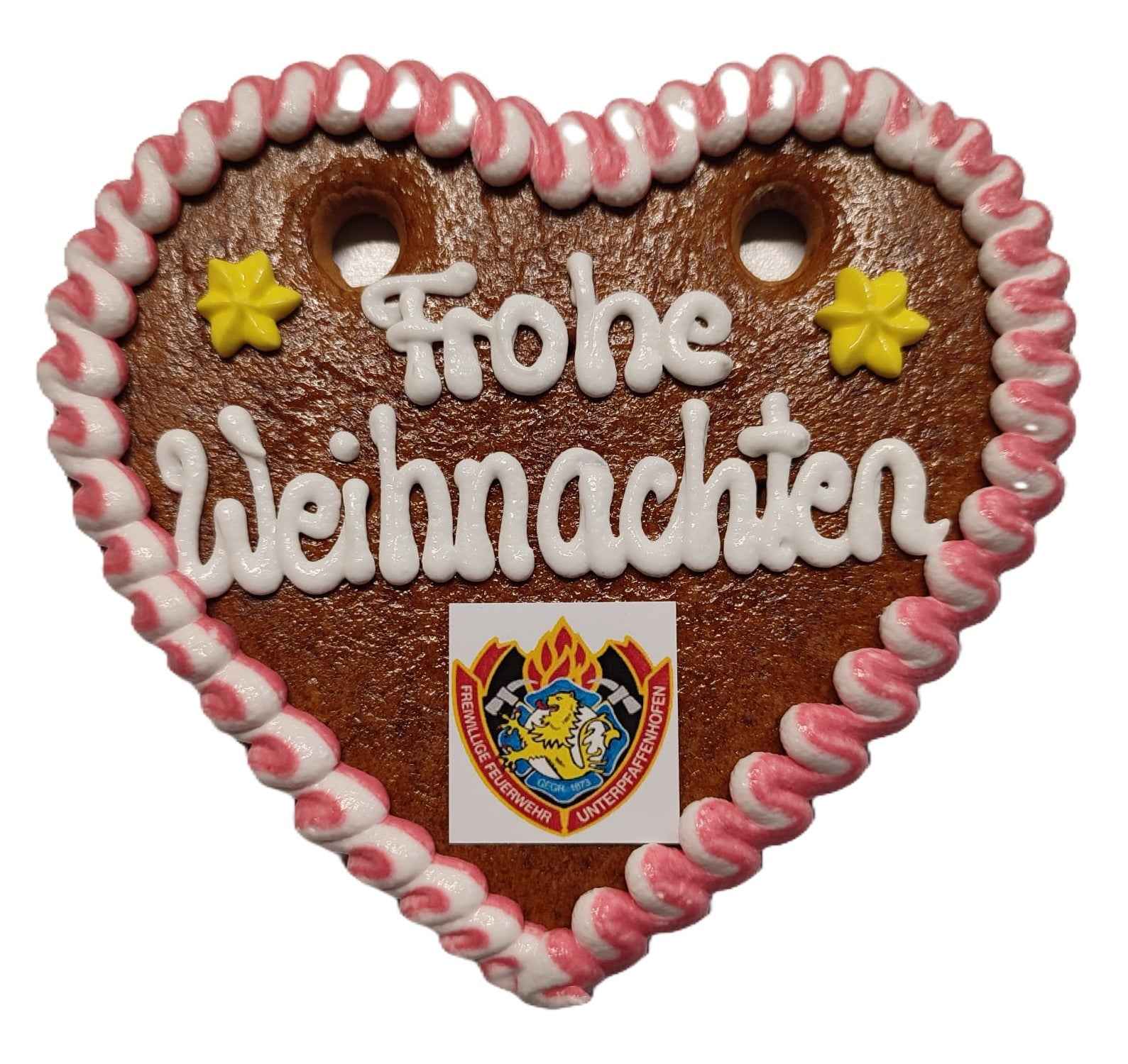 Lebkuchenherzen 17 cm mit Logo | Lebkuchenherzen-Fabrik
