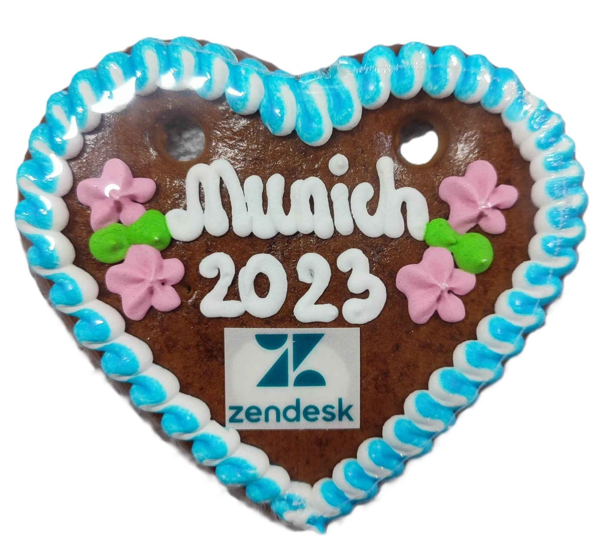 Lebkuchenherzen 17 cm mit Logo | Lebkuchenherzen-Fabrik
