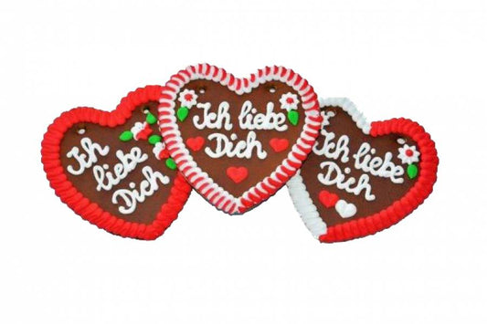 Wiesn Lebkuchenherzen Sprüche Ich liebe Dich  ,Großhandel - Online Kaufhaus München