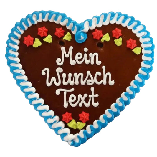 Lebkuchenherz  36 x 34 cm | Mein Wunschtext